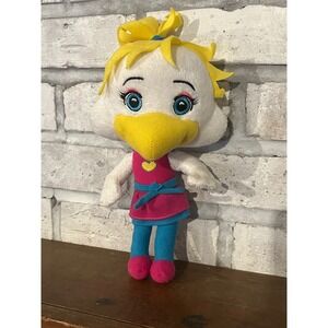 Chuck E. Cheese Helen Henny big head plush stuffed animal